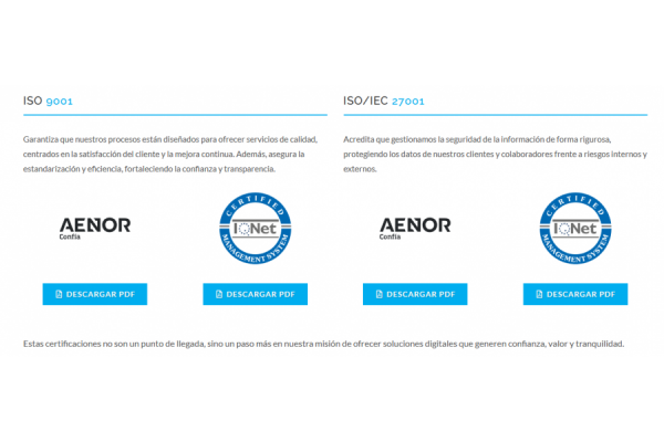 Gabala® comprometida con la calidad