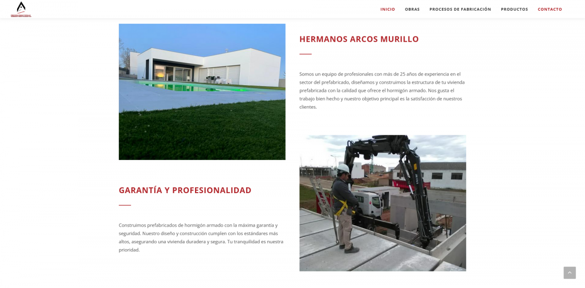 Fotografía de la página web de Hermanos Arcos Murillo