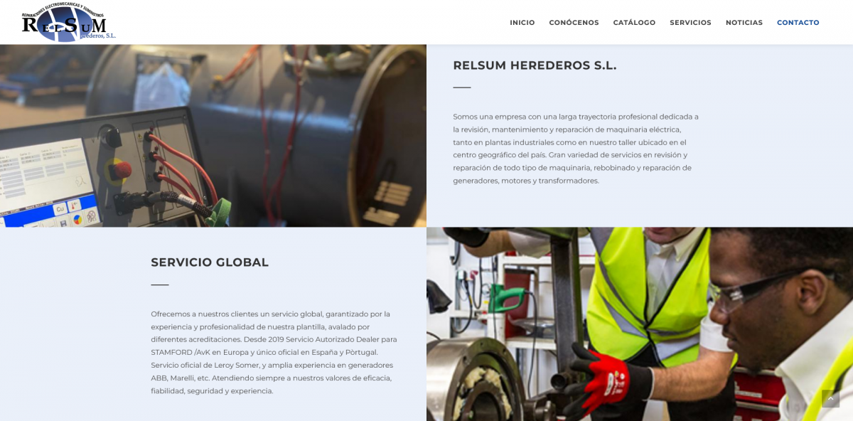 Imagen de la página web RelSuM