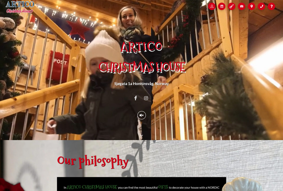 artico christmas hause