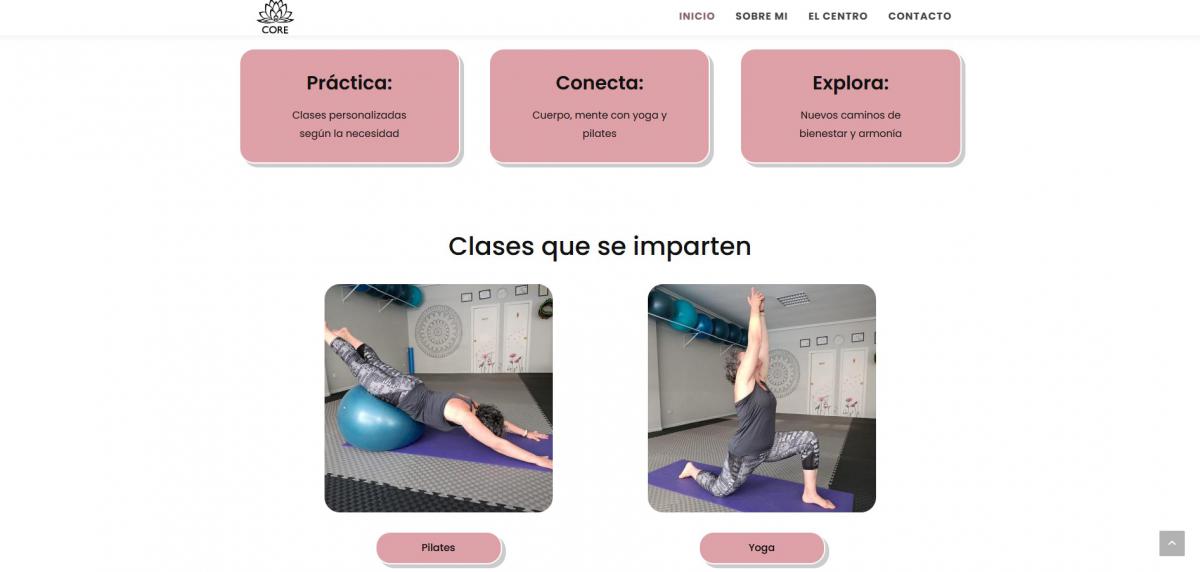 Core yoga y pilates