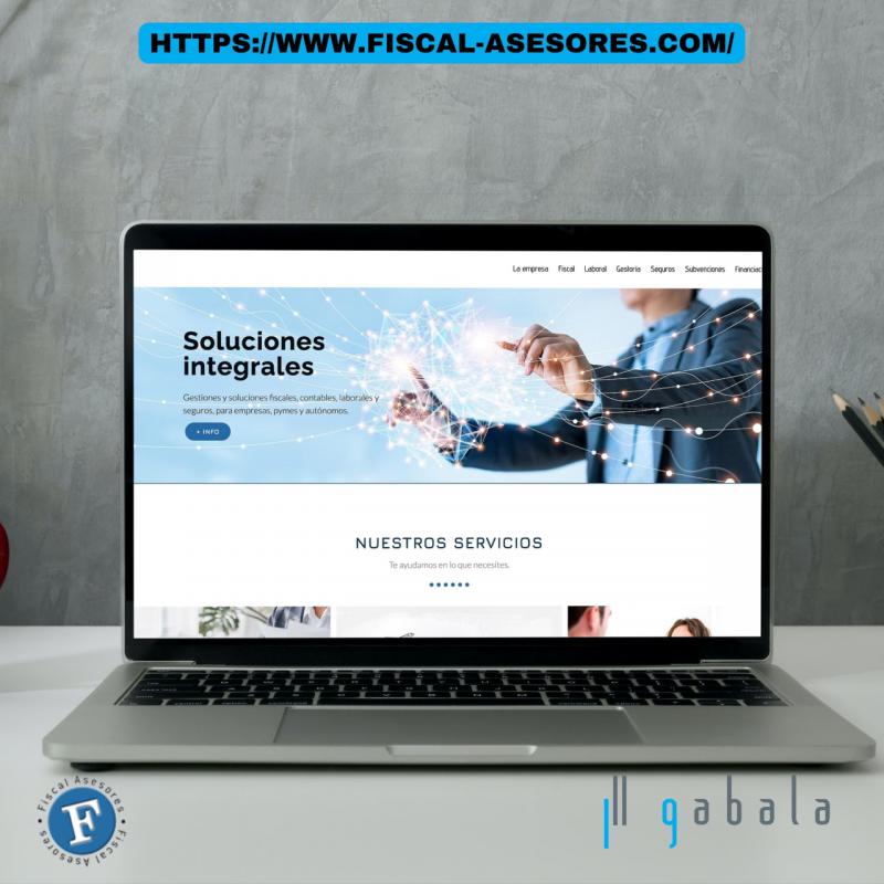 Fiscal Asesores, diseño web.