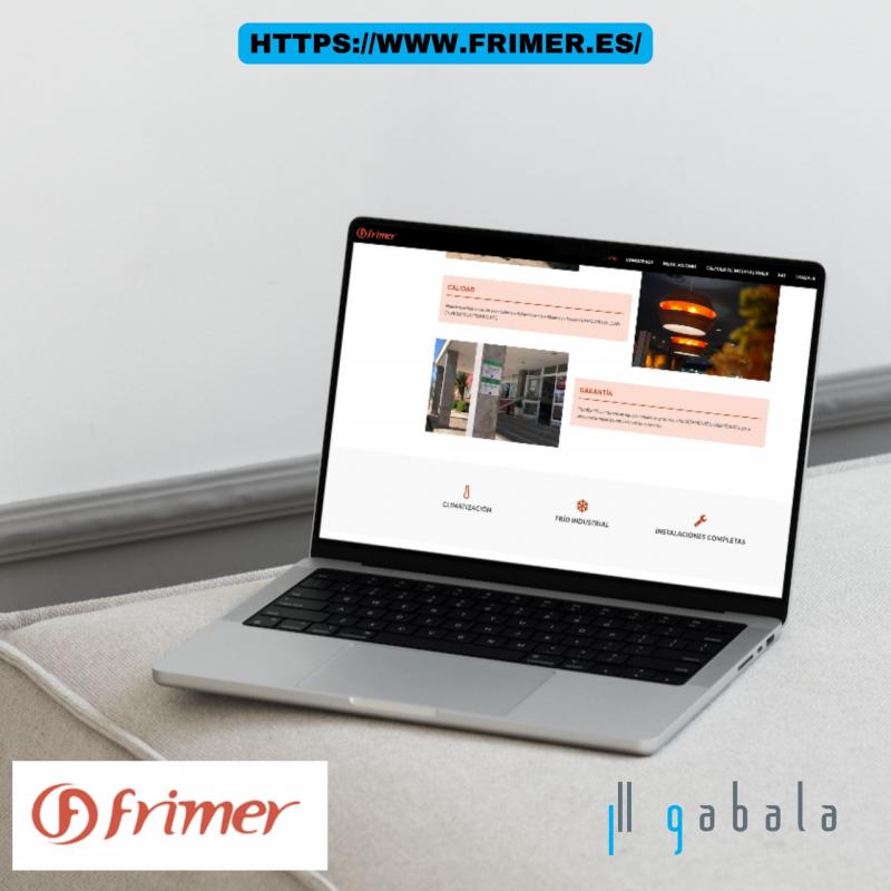 Frimer ya tiene nueva web.