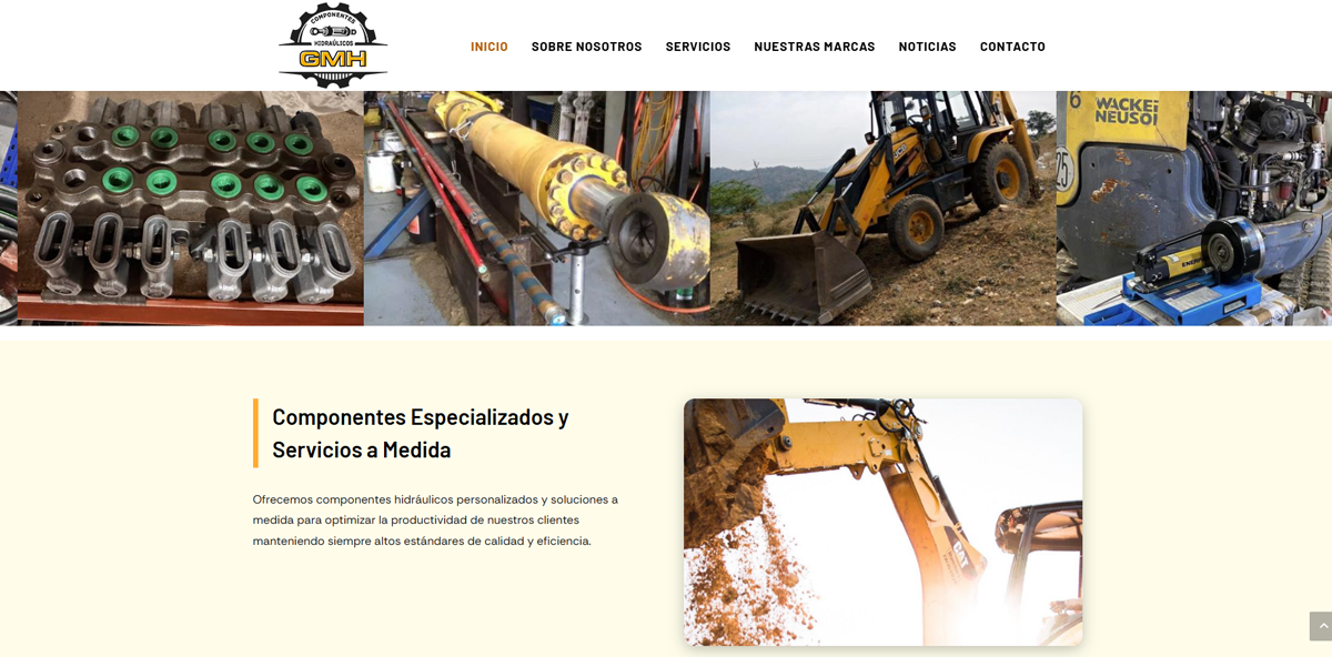 GMH componentes hidráulicos